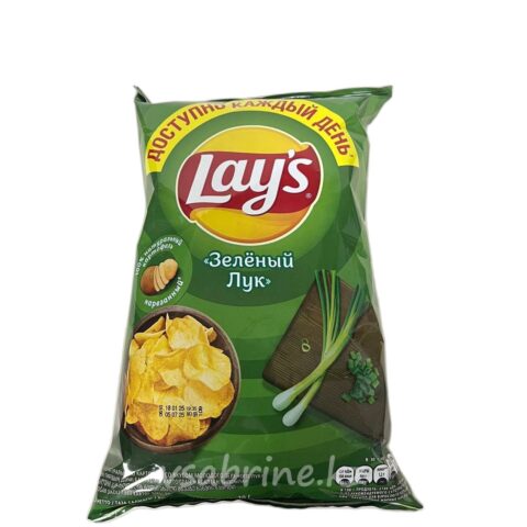 Чипсы Lay’s зеленый лук 70гр