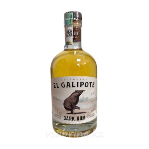 Ром El Galipote dark rum 40% 0.7 л