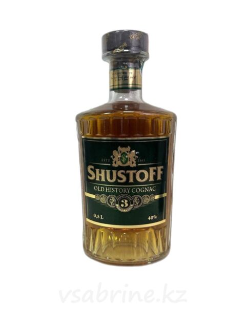 Коньяк Shustoff 3 года 40% 0.5л