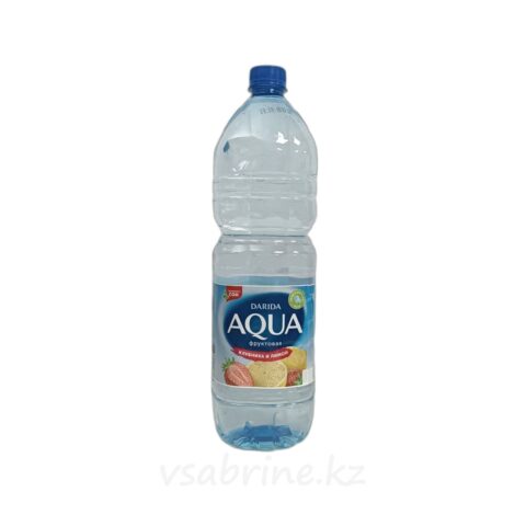 Вода фруктовая Aqua клубника и лимон 1.5л