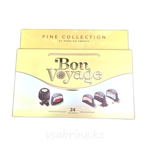 Набор конфет Bon Voyage ассорти бежевый, 370 г