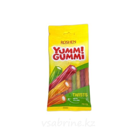 Жевательный мармелад Yummi Gummi Twists 70 гр