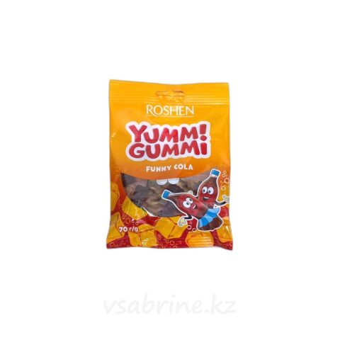 Жевательный мармелад Yumm Gummi funny cola 70 гр