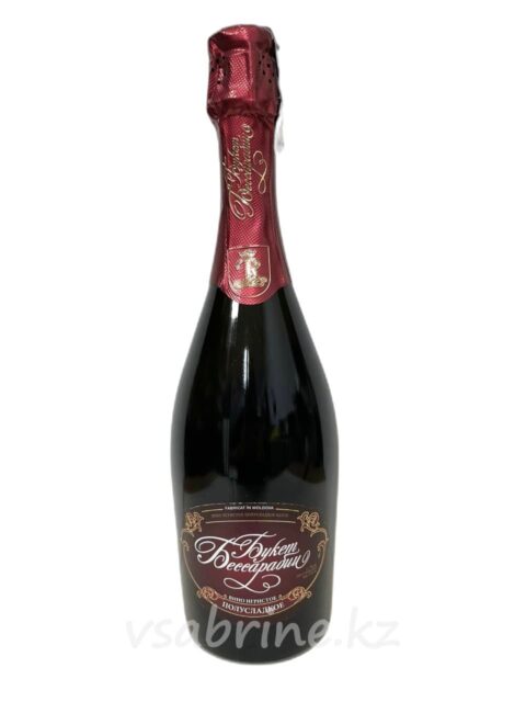 Игристое Вино Букет Бессарабии Белое Полусладкое 11% 0.75л