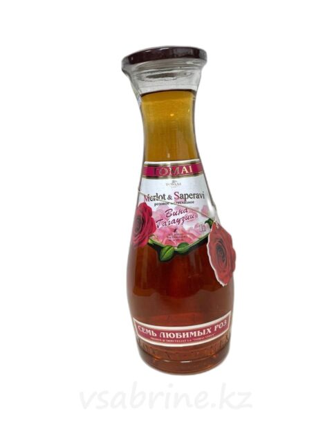 Вино Tomai Merlot & Saperavi Розовое 10-12% 1л