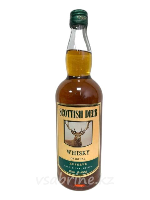 Виски Scottish Deer 3 ani 40% 1л