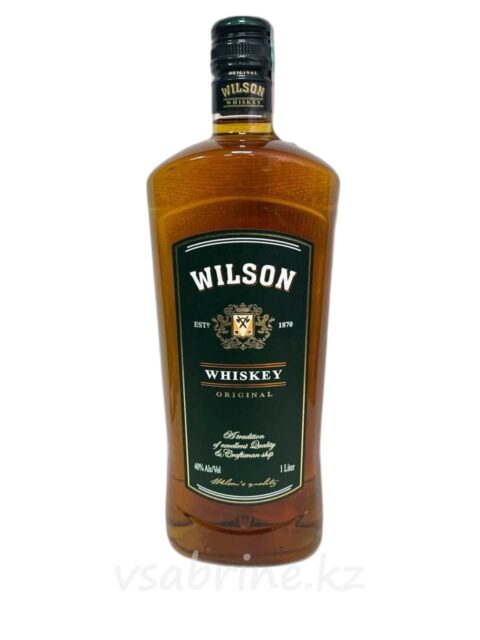 Виски Wilson 40% 1л