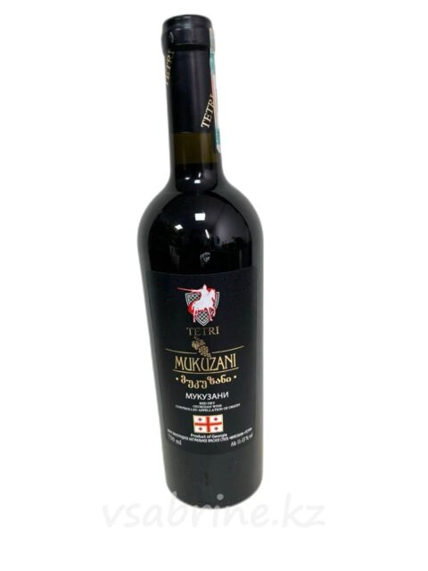 Вино Tetri Mukuzani красное сухое 11-13% 0.75л