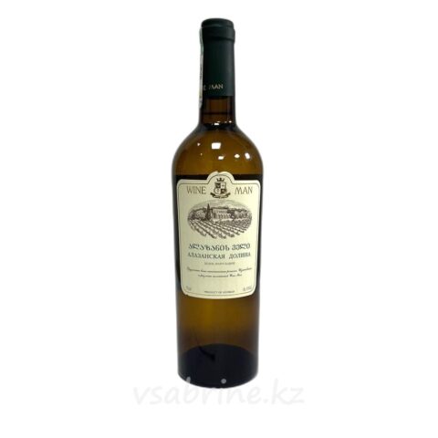 Вино алазанская Долина белое полусладкое 11% 750мл