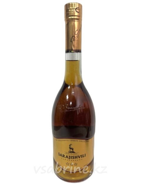 Коньяк Sarajishvili 3 звезды 40% 0.7л