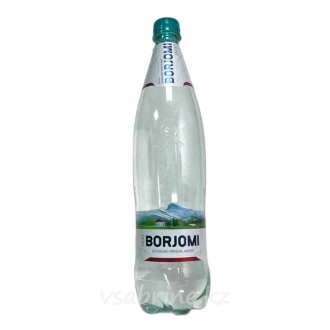 Вода минеральная Borjomi газированная 1л