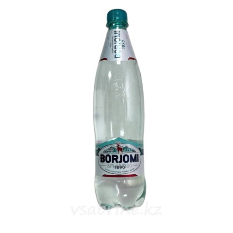 Вода минеральная Borjomi газированная 0.75л