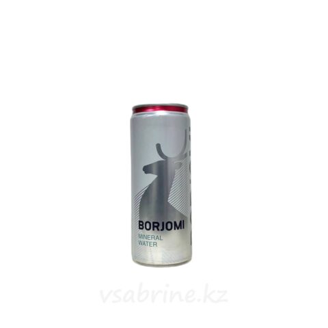 Вода минеральная borjomi газированная жб 0.33л