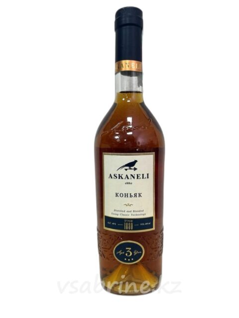 Коньяк Askaneli 3-ех летний 40% 0.5л