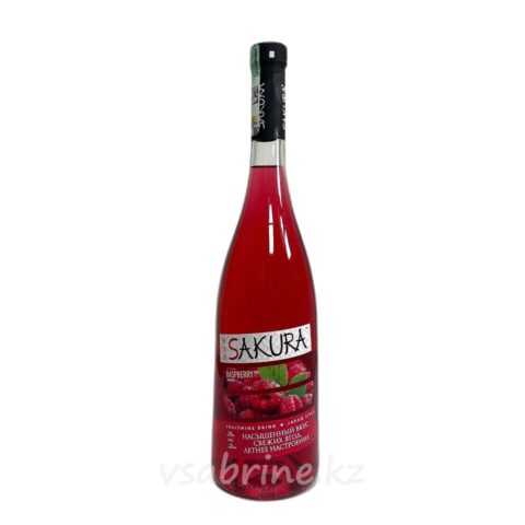Вино Sakura красное со вусом малины 0.75л