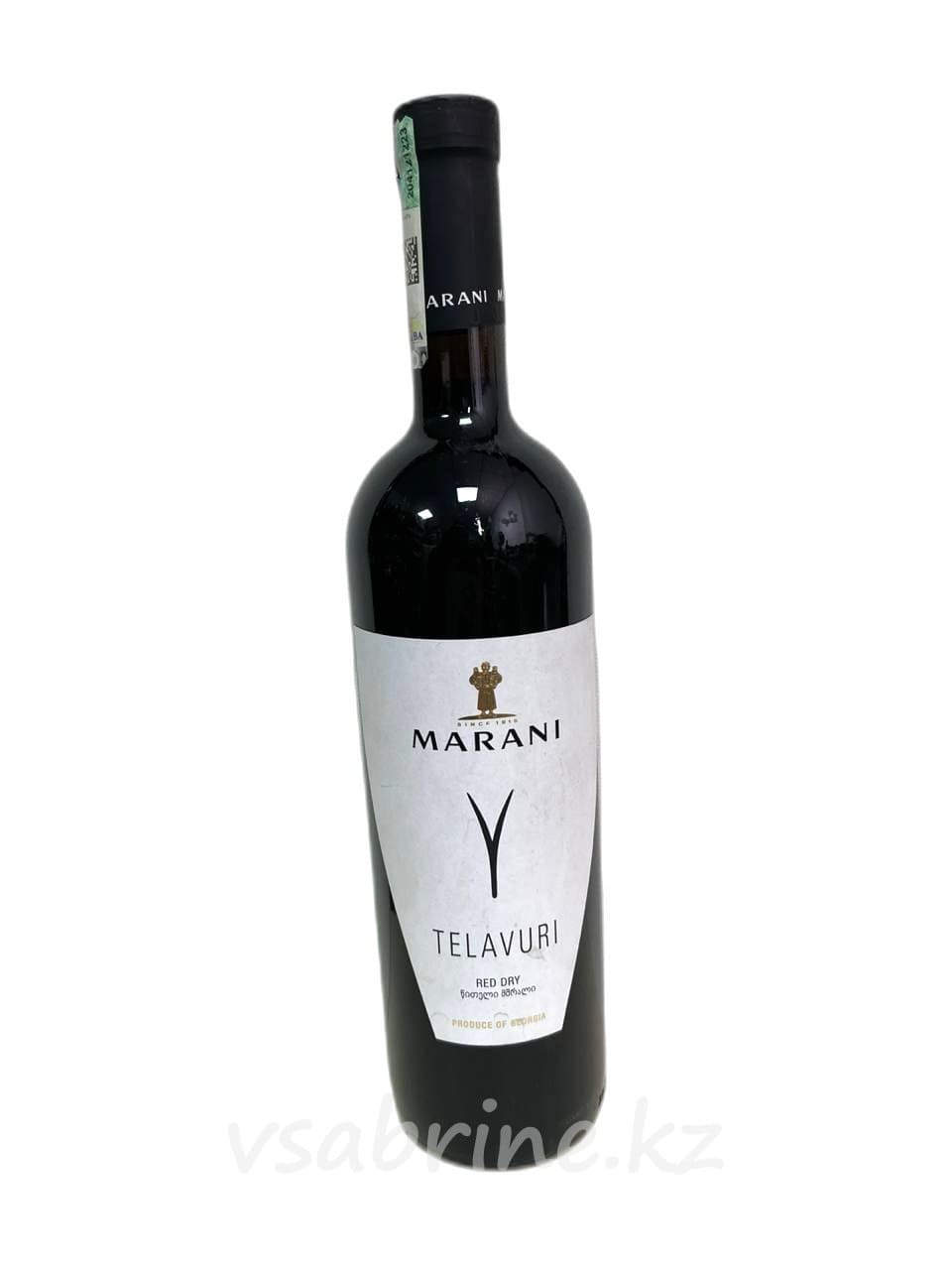 Вино Marani Telavuri 12.5% 0.75л