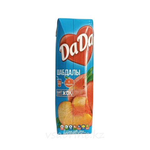Сок DaDa Персик т/п 0.95л