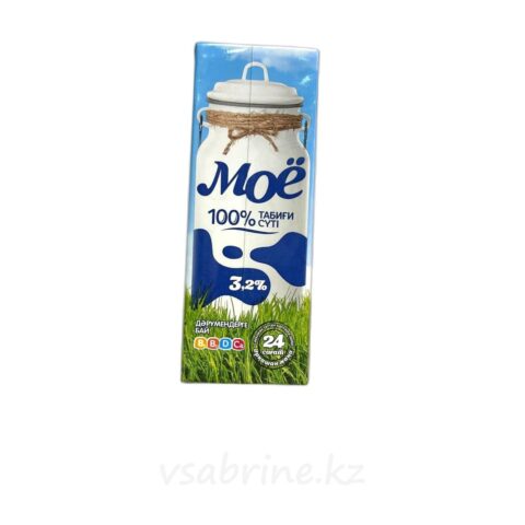 Молоко Мое 3.2% 1л т/п