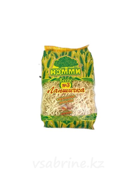 Макароны Кэмми лапшичка 3 яичная 200гр м.у