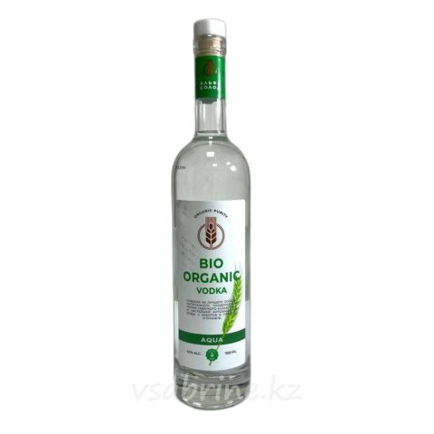 Водка Bio Organic aqua 40% 0.7л