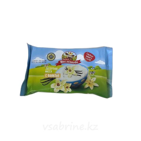 Десертная масса Масленково вкус Ваниль 180 гр му