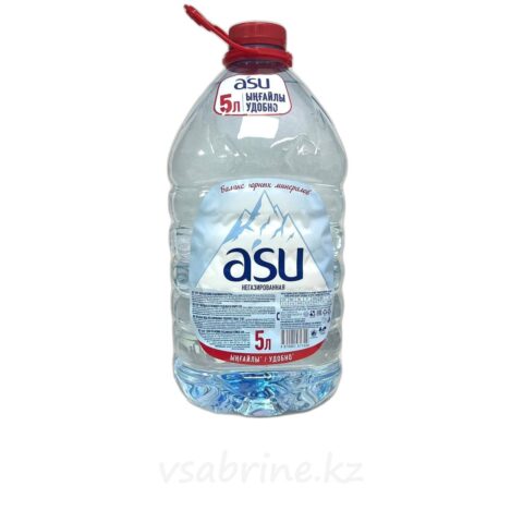 Вода Asu без газа 5 л