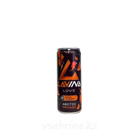 Энергетический напиток Lavina Orange ж/б 0.33мл