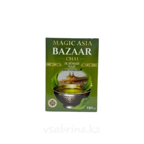 Чай BAZAAR CHAI MAGIC ASIA китайский зеленый листовой 150гр