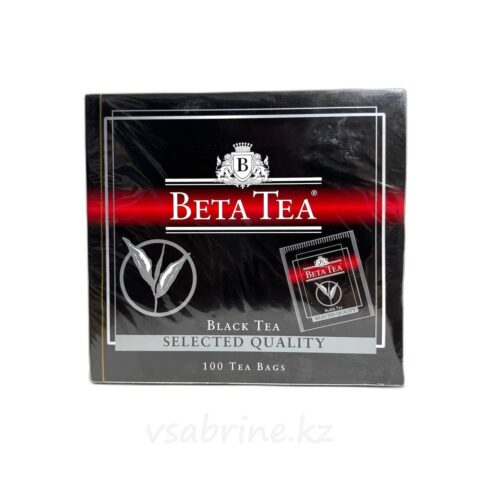 Чай Beta черный 100 пакетиков