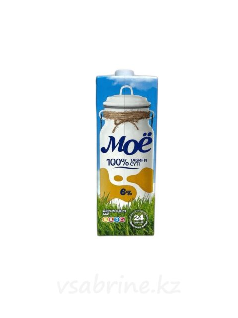 Молоко Мое 6.0% 1 л
