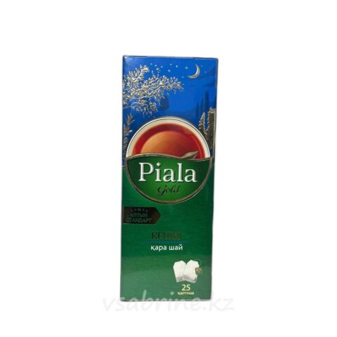 Чай Пиала Gold assortea черный с бергамотом 25 пак кк