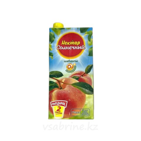Сок Нектар Солнечный Персик 1.9л