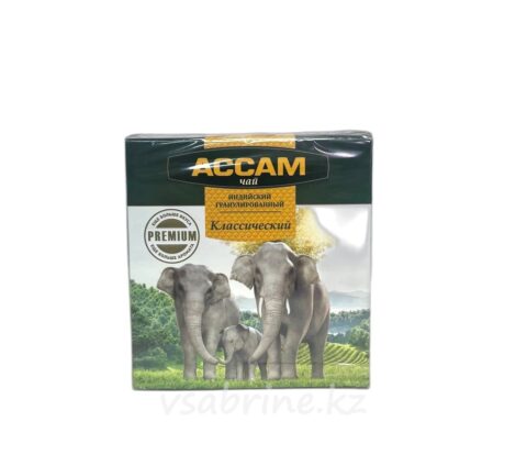 Чай Ассам классический гранул черн 250г к/к