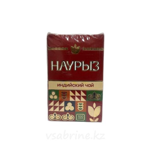 Чай наурыз черный индийский гранул 100г