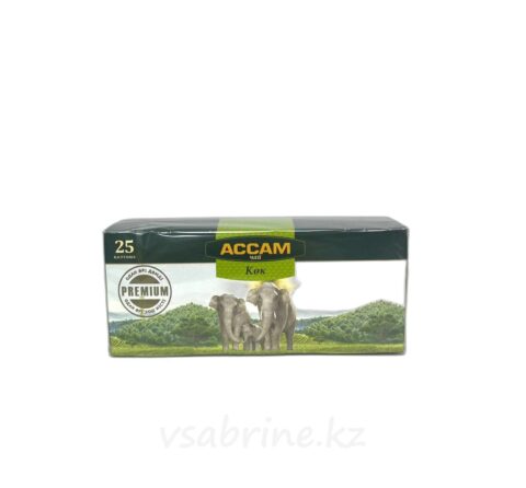 Чай Ассам зеленый 25 пакетиков 45 гр