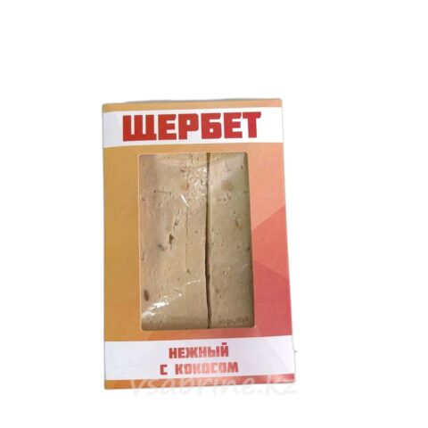 Щербет нежный с кокосом.