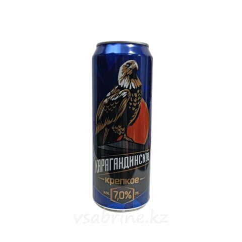 Пиво Карагандинское Крепкое 7.0% 0.45л ж/б
