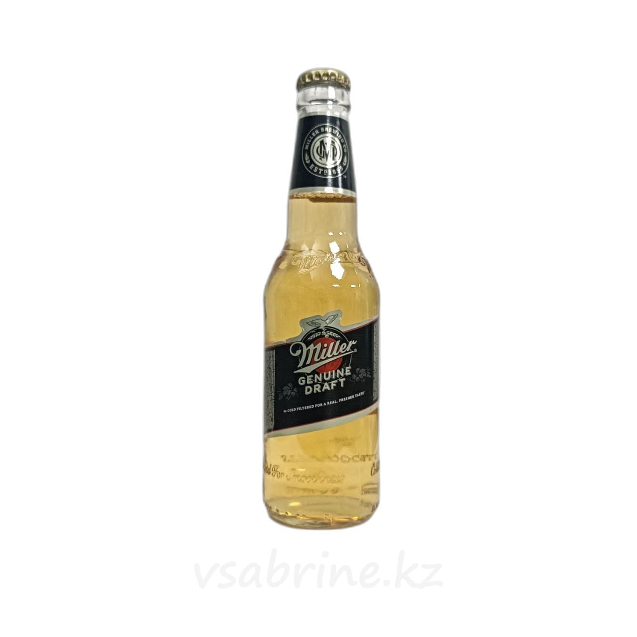 Пиво Miller 4.4% 0.33л ст.б