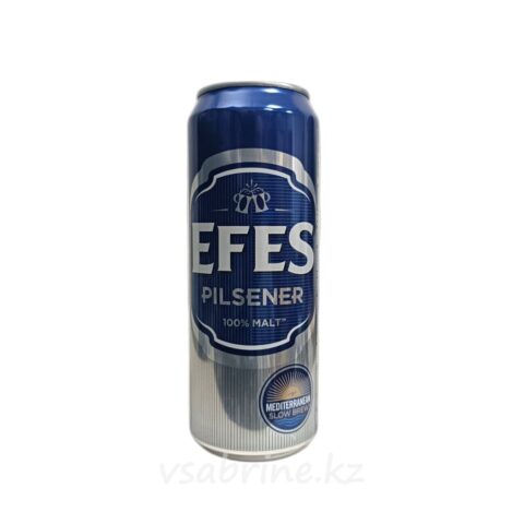 Пиво EFES PILSENER 5.0% 0,45L ж/б