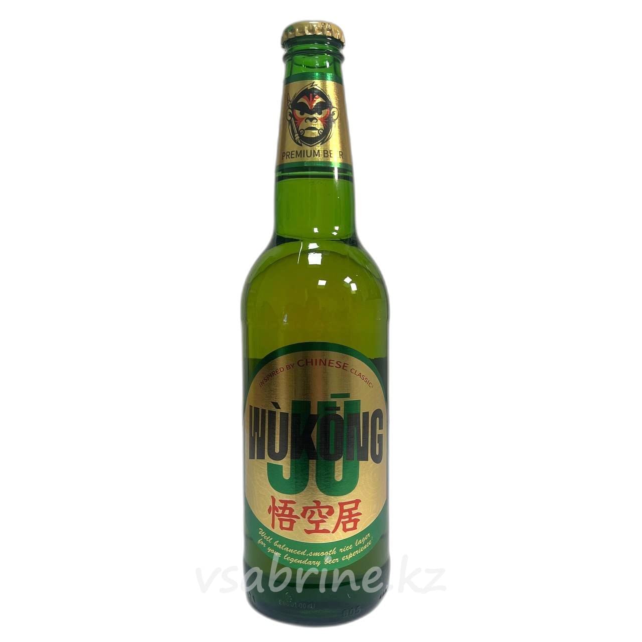 Пиво Wukong JU 4% 0.5л ст/б