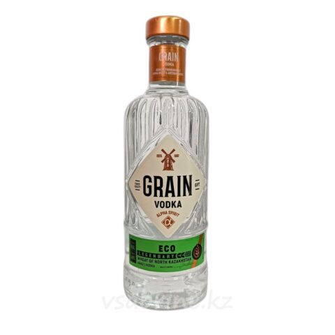 Водка Grain 40%  0.5л