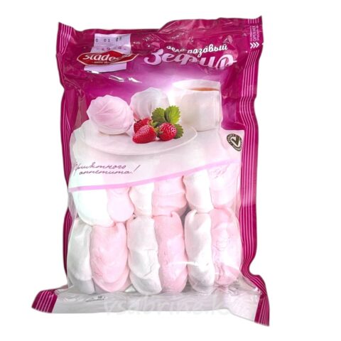 Зефир Sladesso бело-розовый 300гр