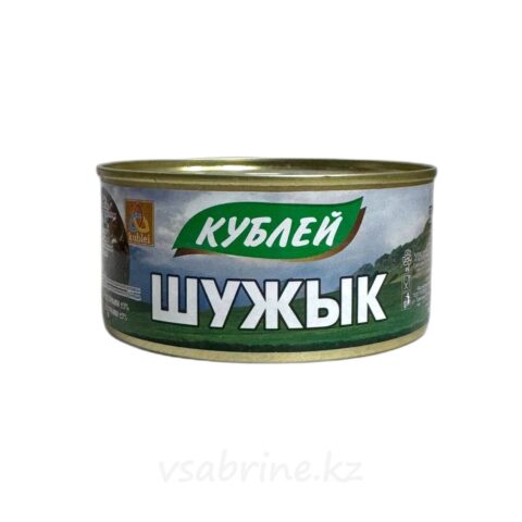 Шужык Кублей конина тушеная 325гр ж/б