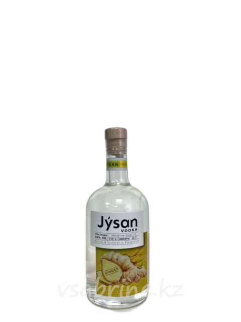 Водка Jysan Имбирь 40% 0.5л