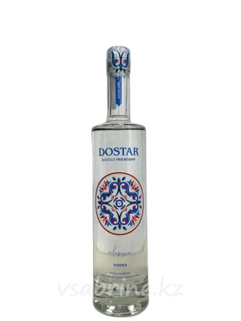 Водка Dostar 40% 0.5л