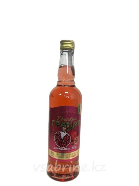 Настойка Крепкий Гранат 19% 0.5л