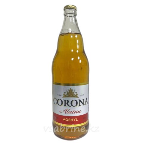 ​Пиво Корона Алатау Светлое 0,9л ст/б