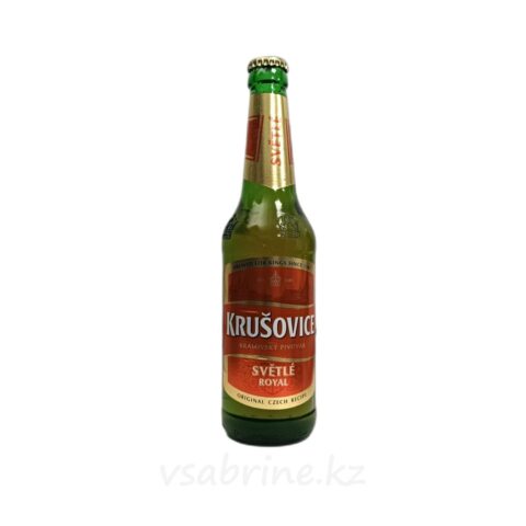 Пиво Krusovice Svetle Royal 4.2% 0.45л ст/б
