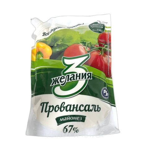 Майонез 3 Желания Провансаль 67% 700 гр
