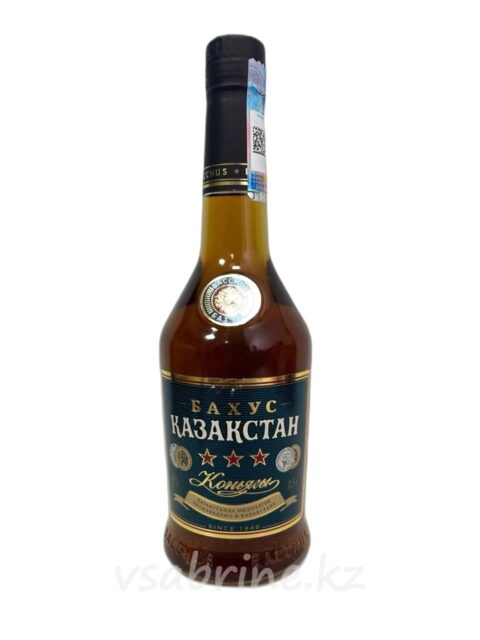 Коньяк Казахстан Бахус 40% 0,5л